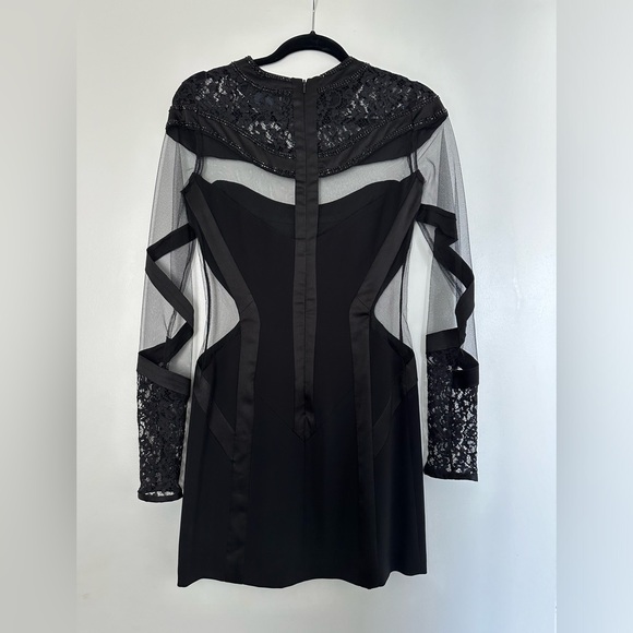 Philipp Plein short black lace dress - size M - Picture 8 of 9